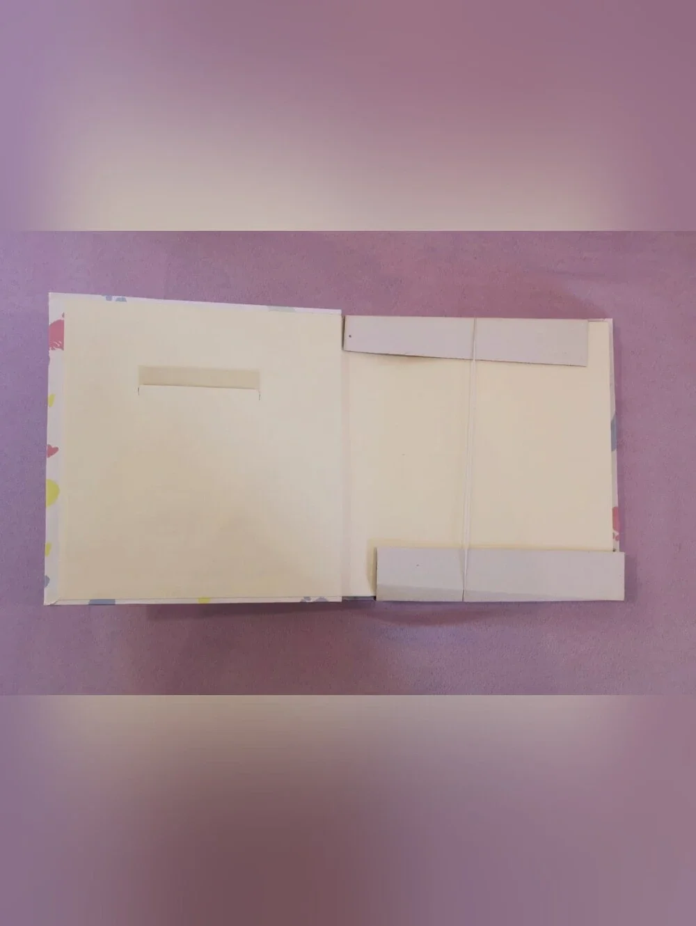 Vintage Pastel Baby Footprints Photo Album & 3D Ceramic Frame Bundle Unused/New